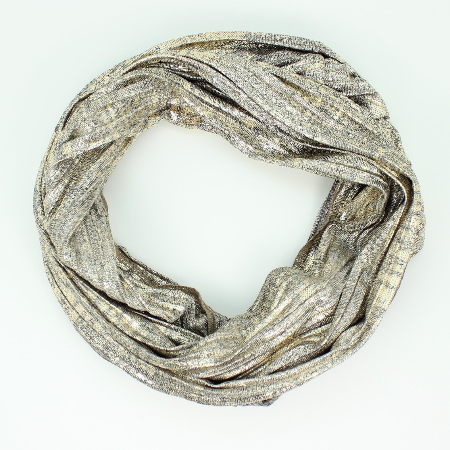 Reflection Knit Infinity Scarf