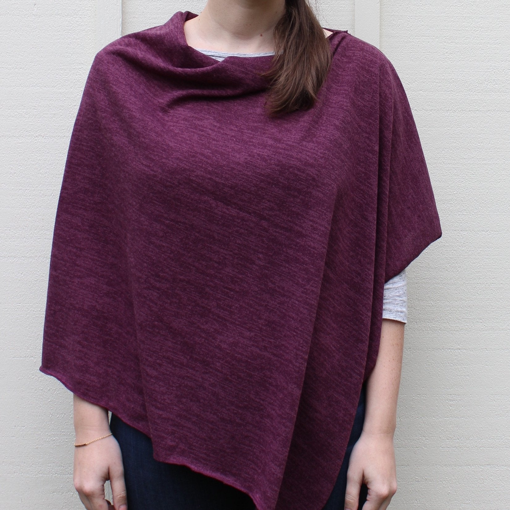 Spring Knit Poncho