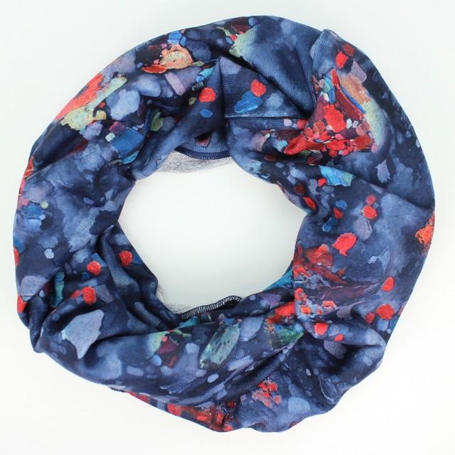 Heather Print Infinity Scarf