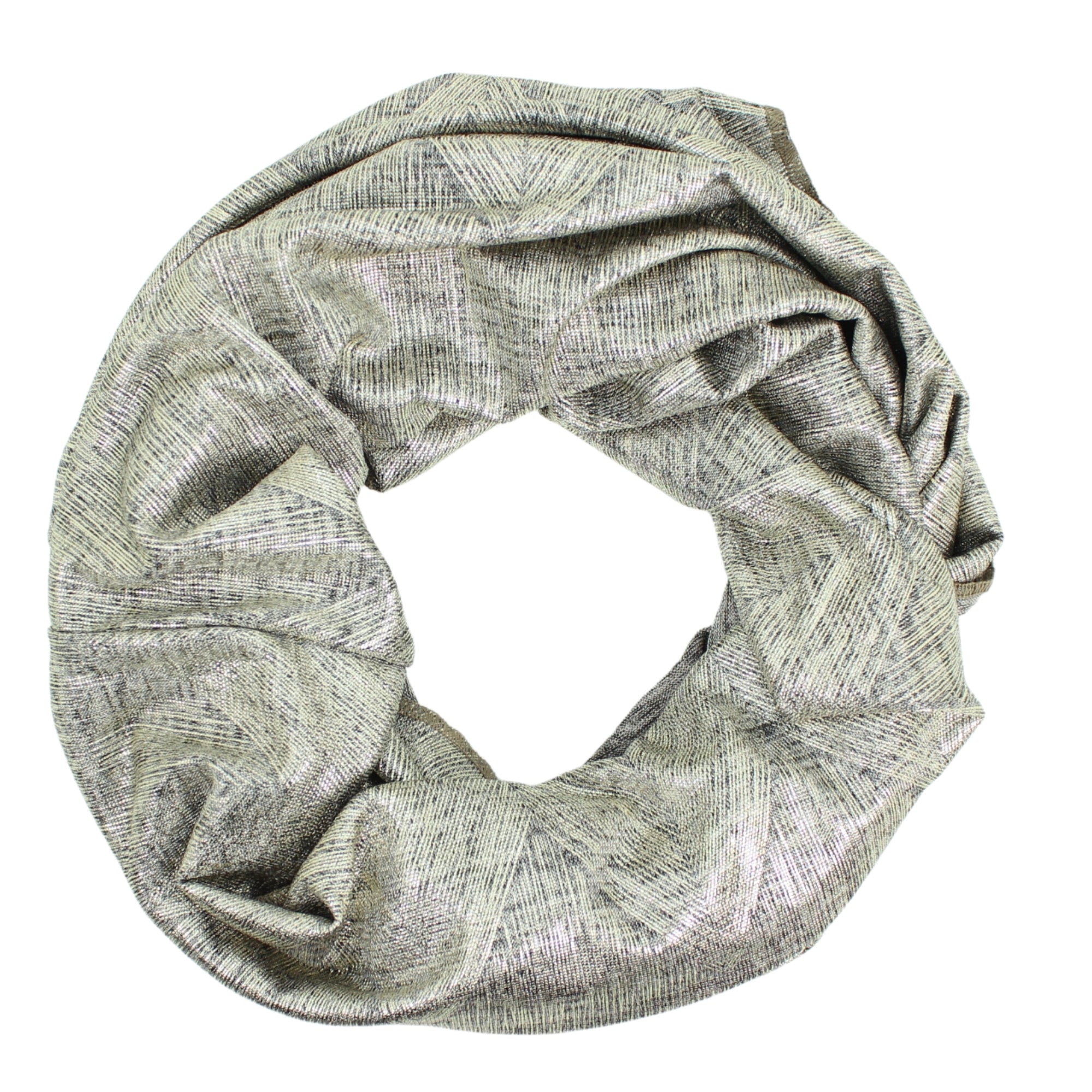 Reflection Knit Infinity Scarf