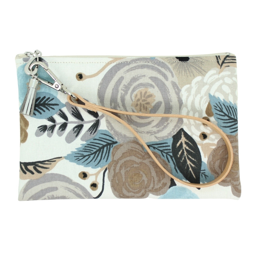 Canvas Wristlet