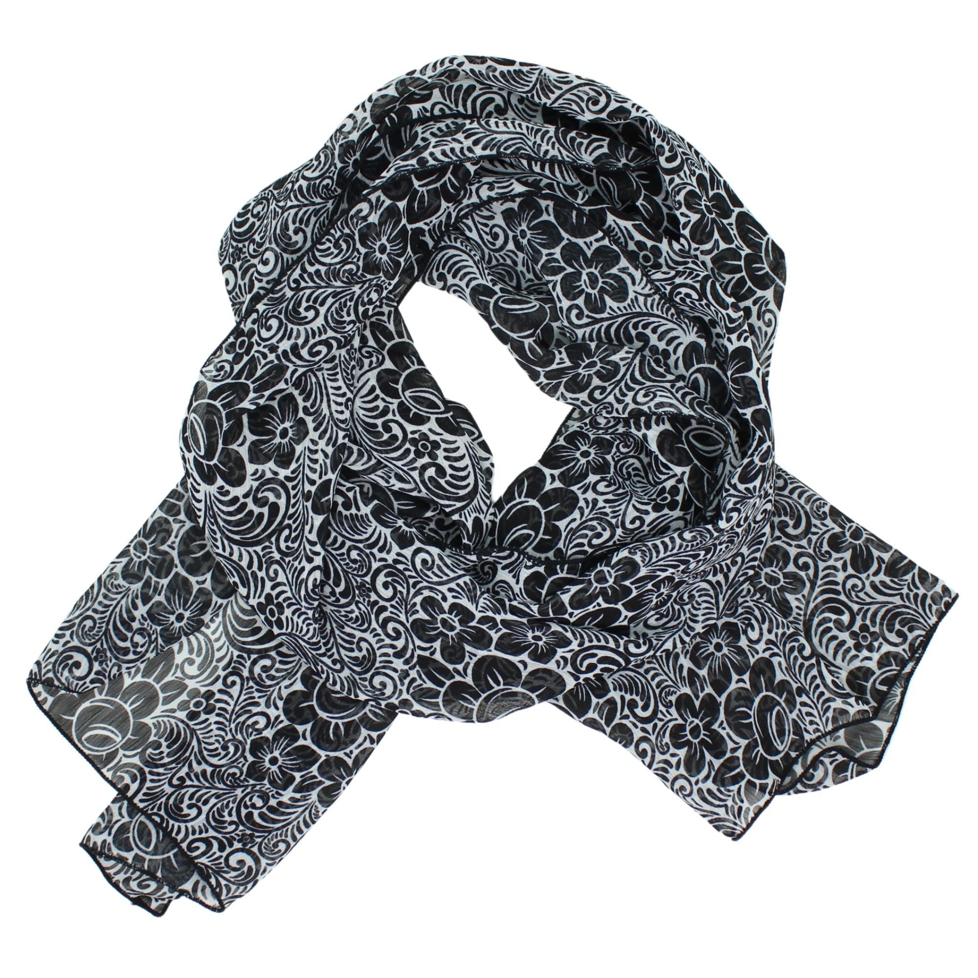 Chiffon Poly Scarf