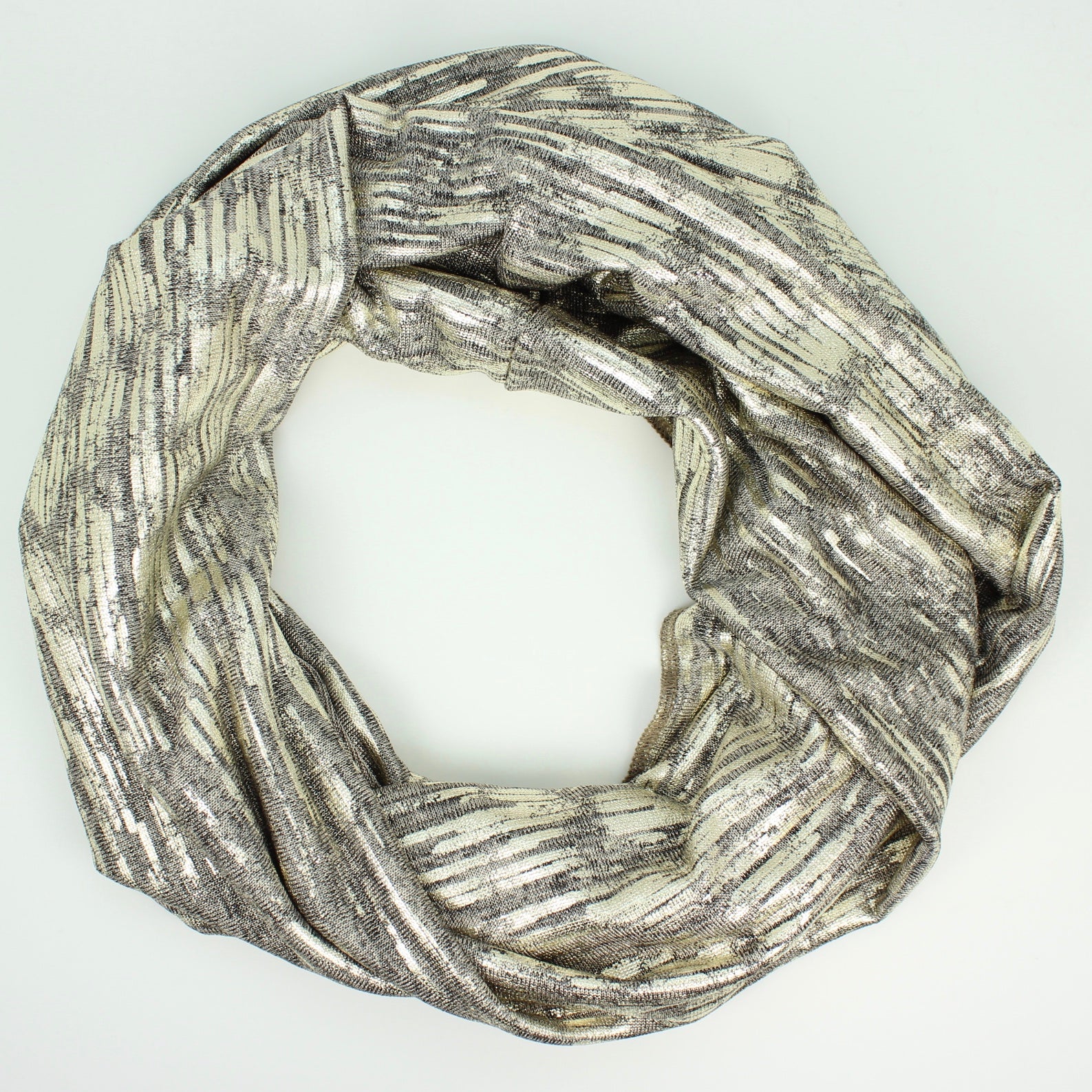 Reflection Knit Infinity Scarf