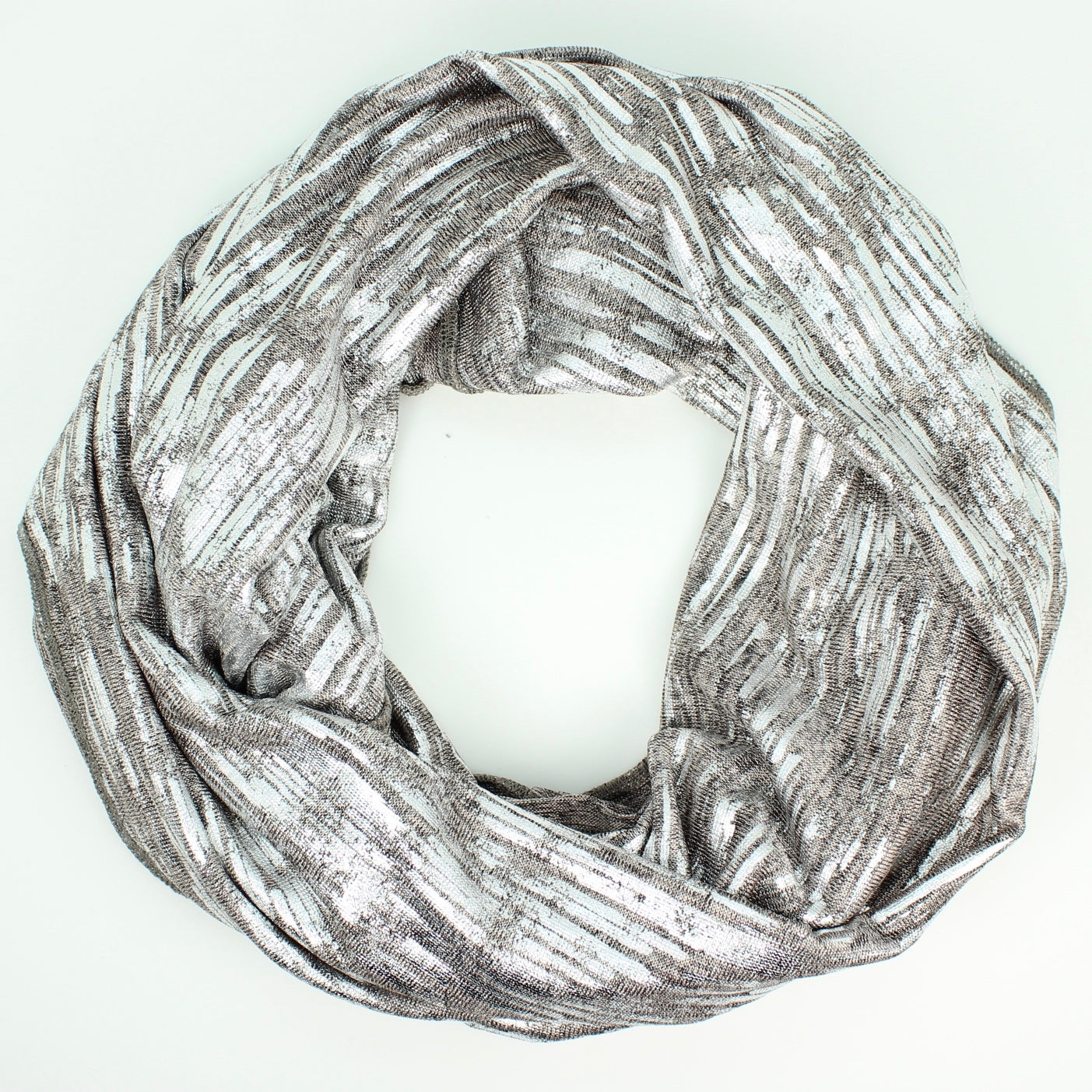 Reflection Knit Infinity Scarf