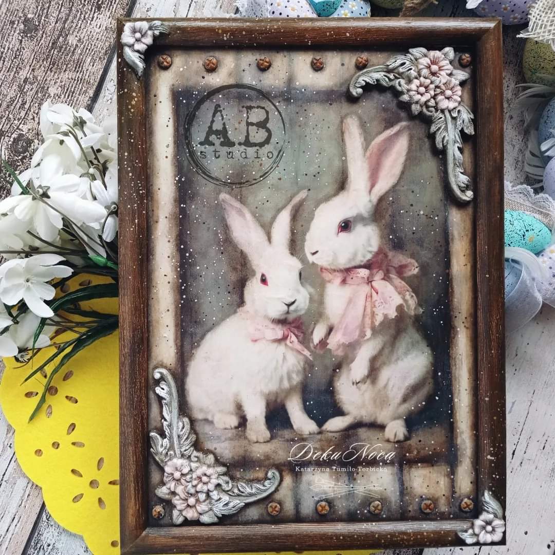 Rabbit Portrait | A4 Rice Paper