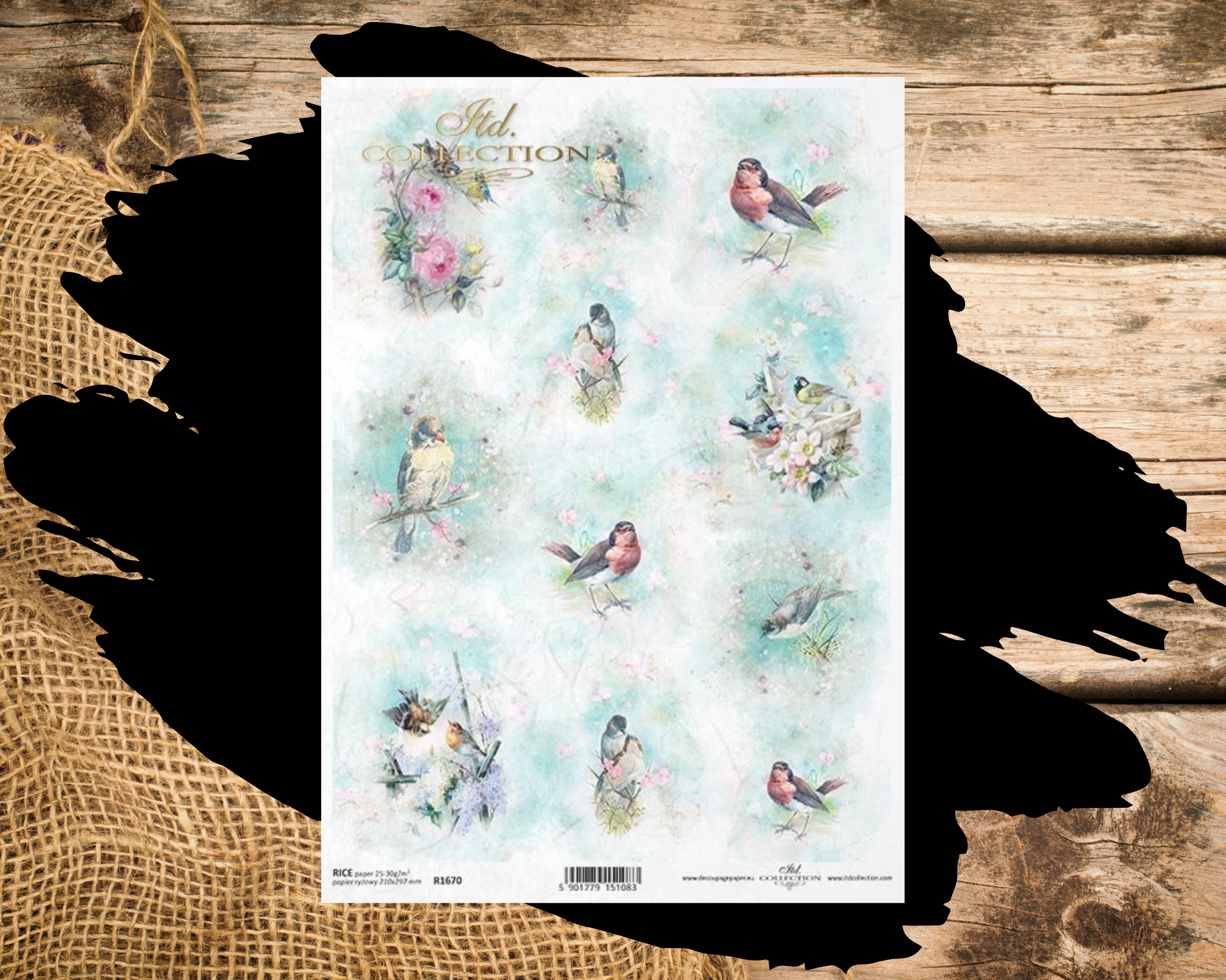 Spring Birds | Rice Paper