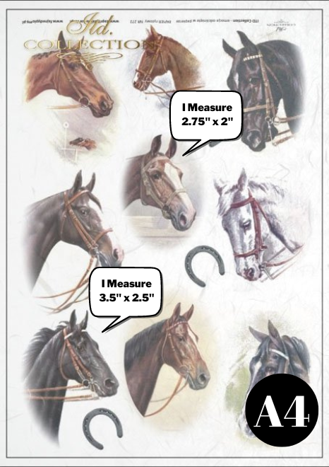 Horses | A4 Rice Paper