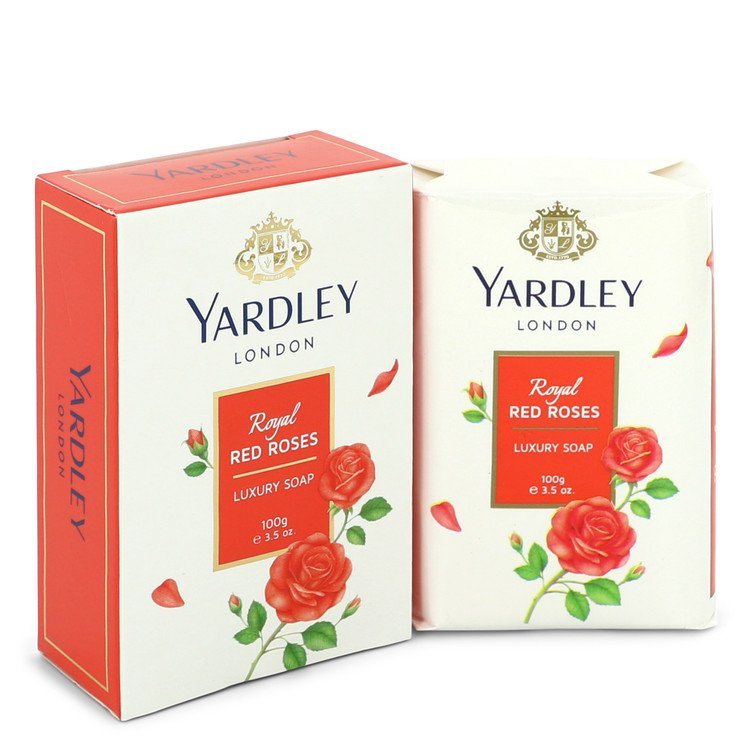 Yardley London Soaps by Yardley London Royal Red Roses Luxury Soap