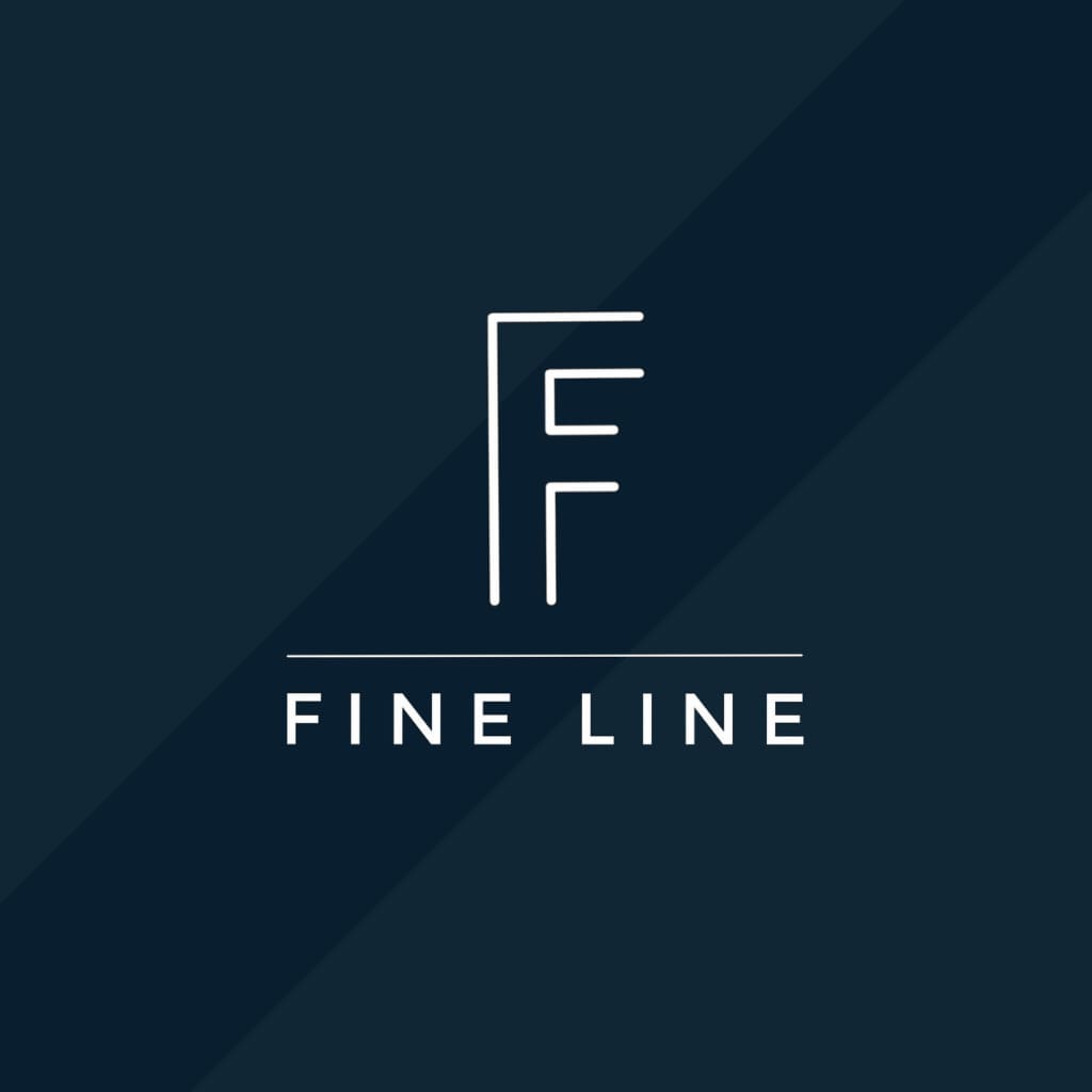 Fine Line Flag Logo 