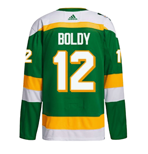 Matt Boldy Minnesota Wild adidas 2023 Green 3rd Jersey Alternate Authentic Player Jersey