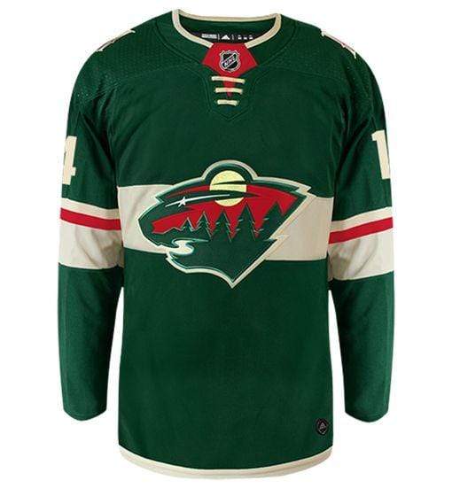 Joel Eriksson Ek Minnesota Wild adidas Green Authentic Player Jersey