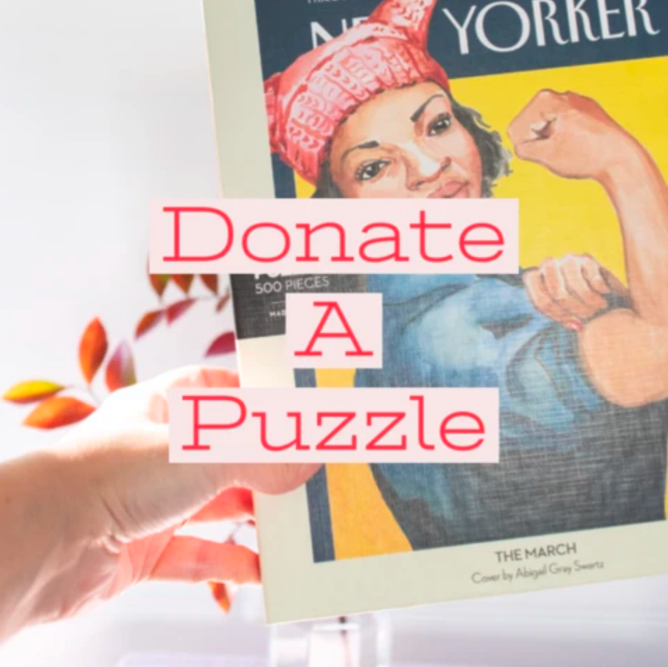 Donate a Puzzle to A Shelter or Senior Center from Gather Goods Co in Downtown Cary