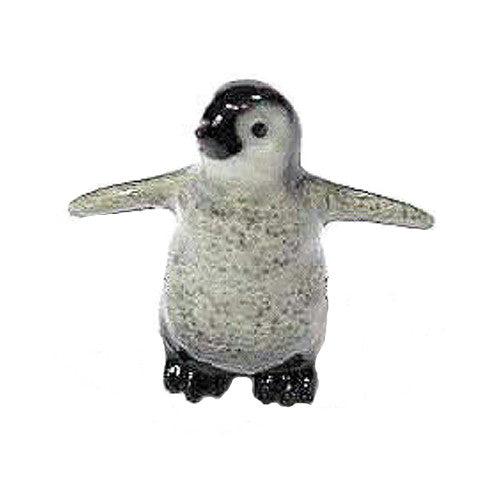 Porcelain Happy Tux Penguin Figurine (1 1/2