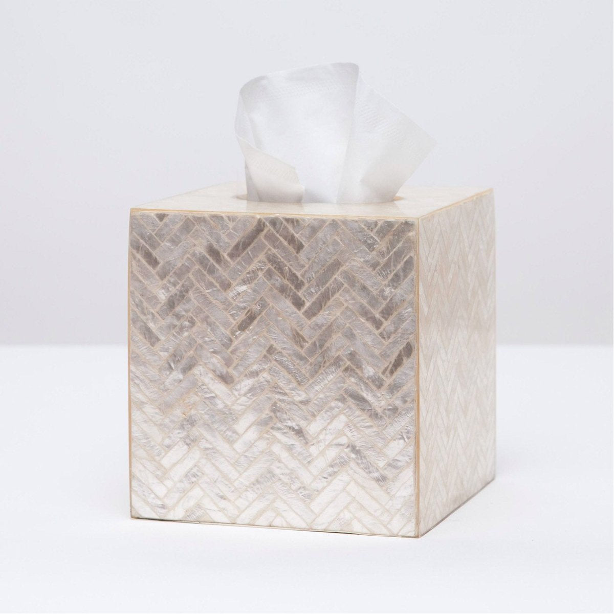  Pigeon and Poodle Handa Tissue Box, Square 