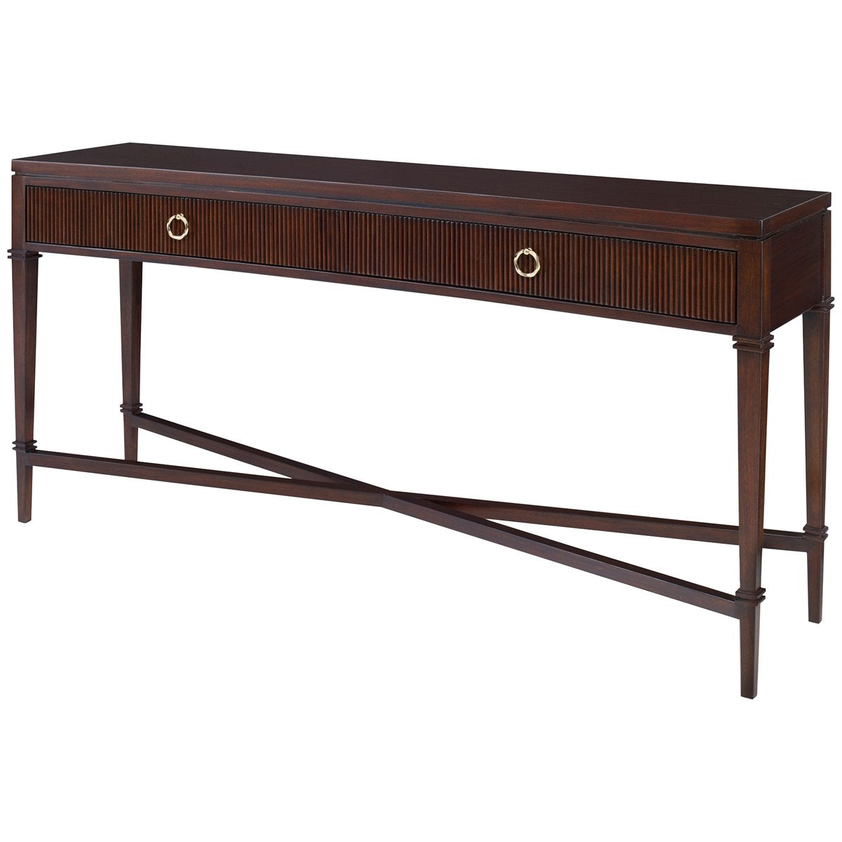  Ambella Home Reeded Console Table 