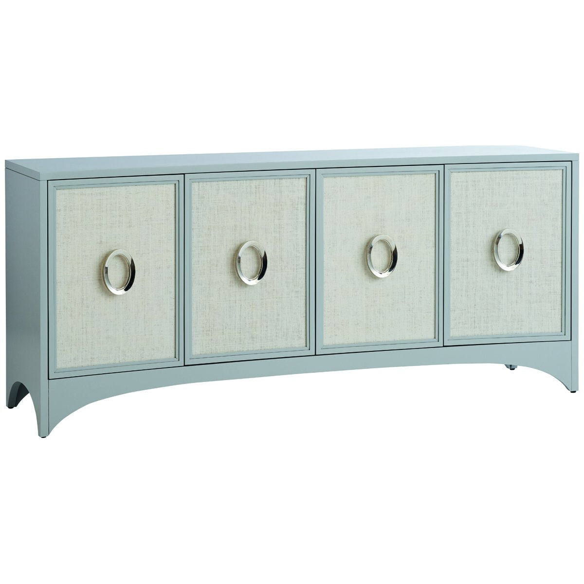  Sligh Studio Designs Newbury Park Raffia Media Console 