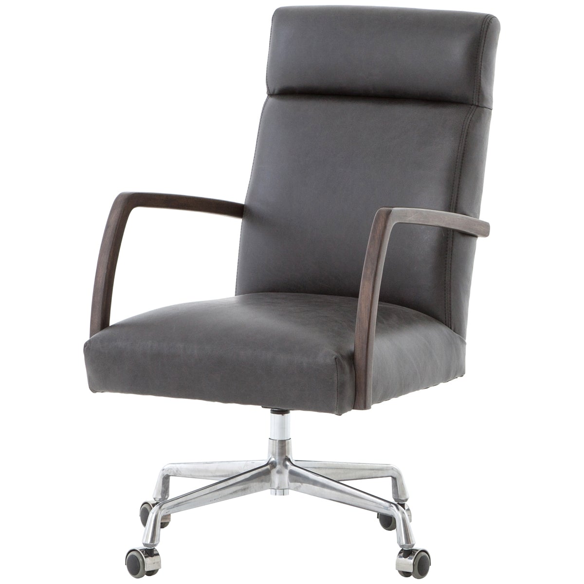  Four Hands Abbott Bryson Leather Desk Chair 