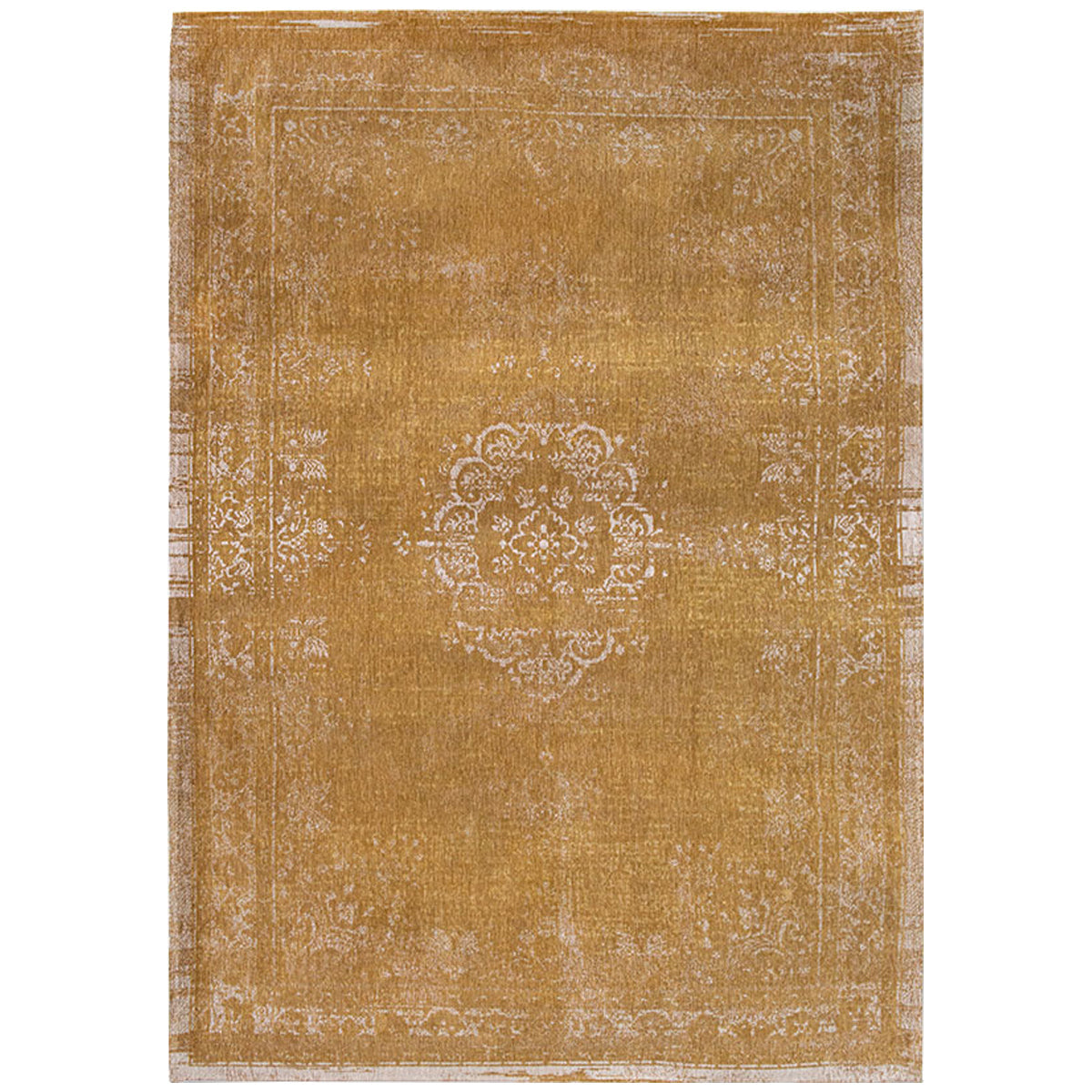  Louis de Poortere Fading World Medallion 9145 Spring Moss Rug 