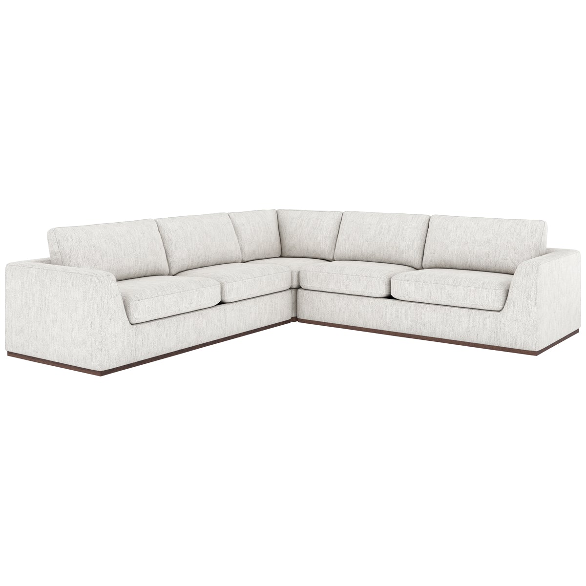  Four Hands Centrale Colt 3-Piece Merino Cotton Sectional 