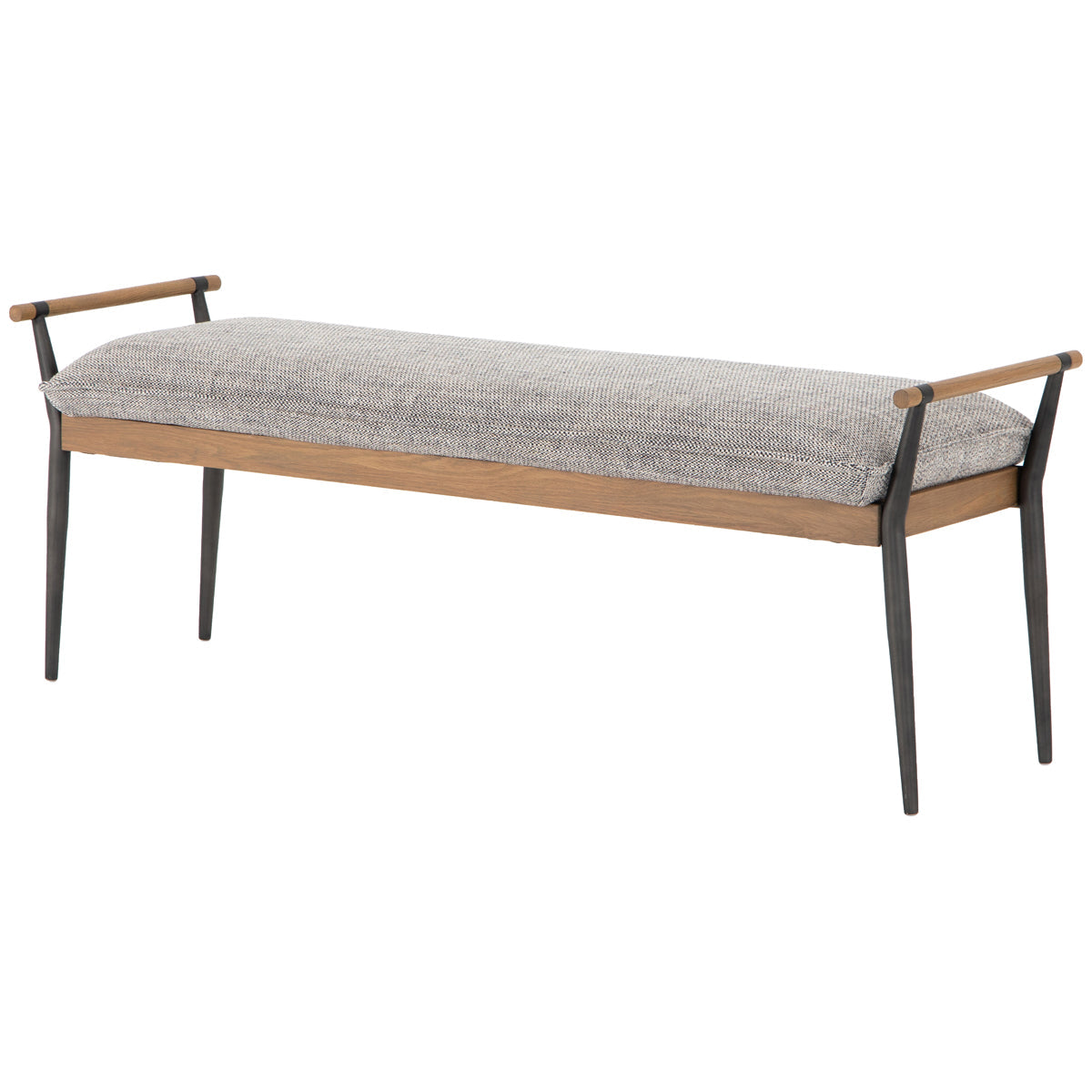  Four Hands Grayson Charlotte Bench - Thames Raven 