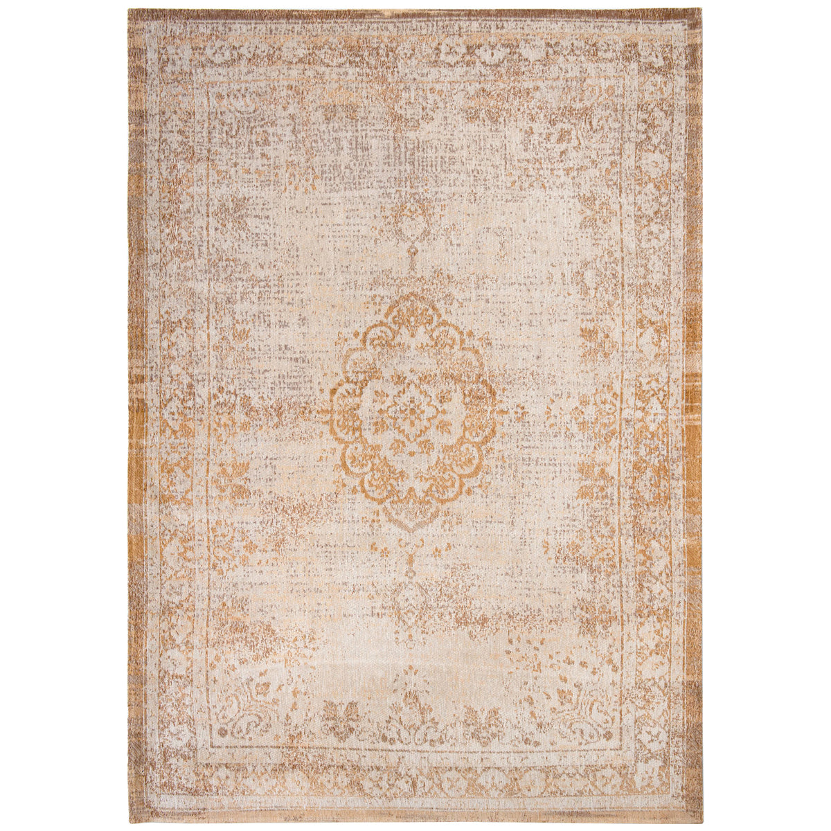  Louis de Poortere Fading World Medallion 9067 Salmon Rug 