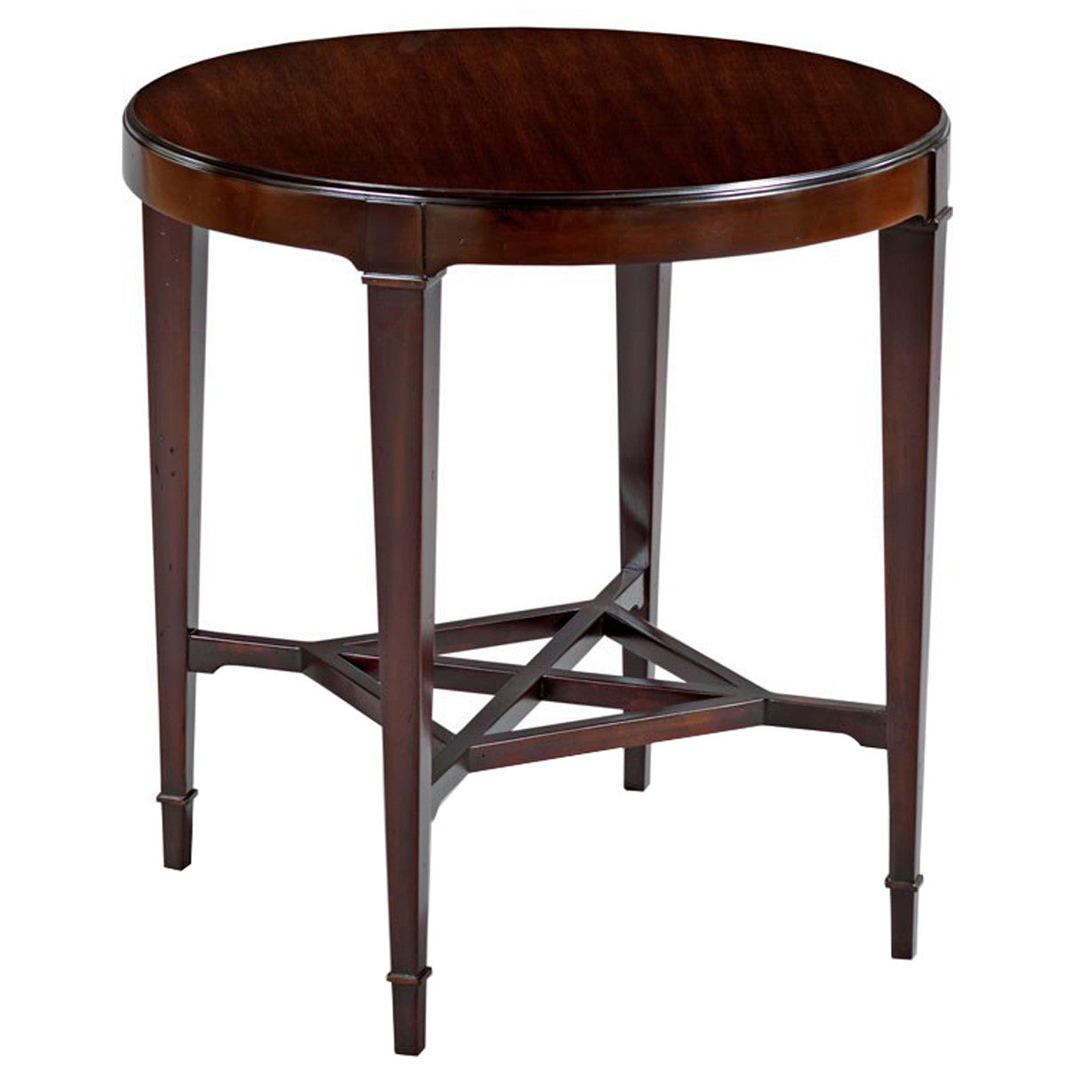  Woodbridge Furniture Addison Round Lamp Table 