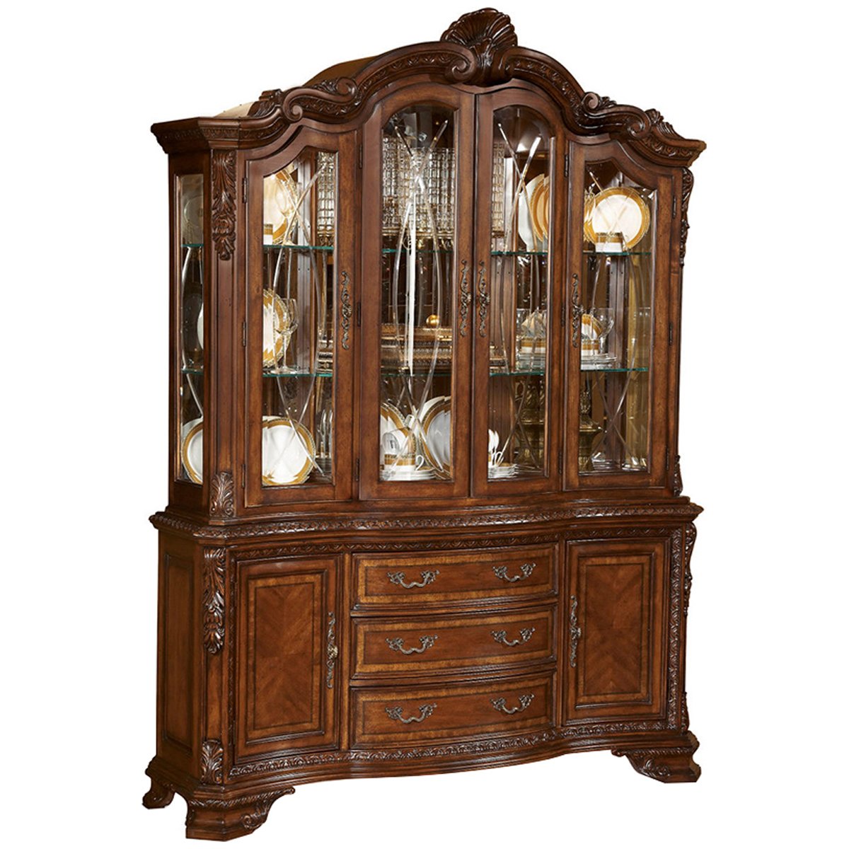  A.R.T. Furniture Old World China Cabinet 