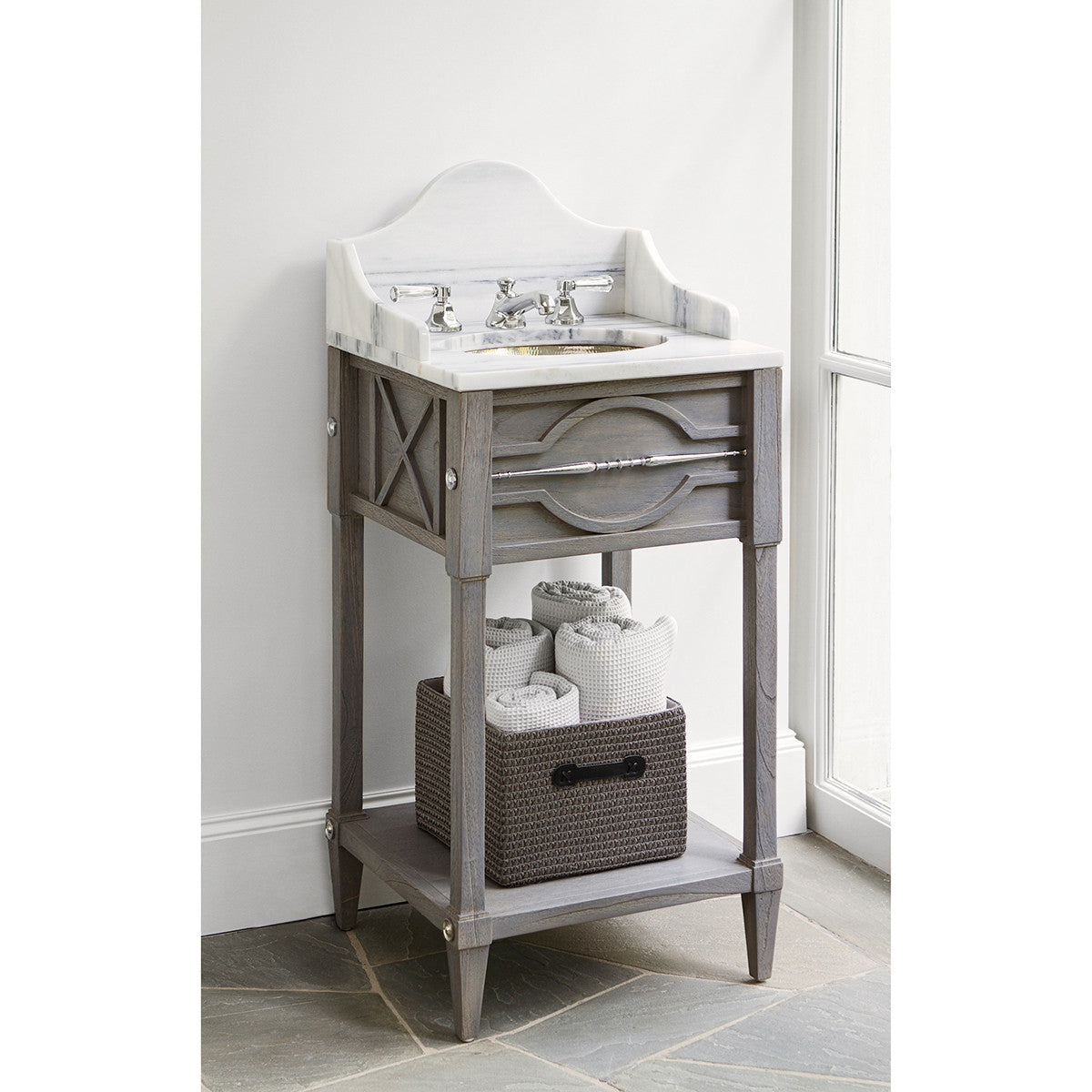  Ambella Home Mini Spindle Sink Chest 