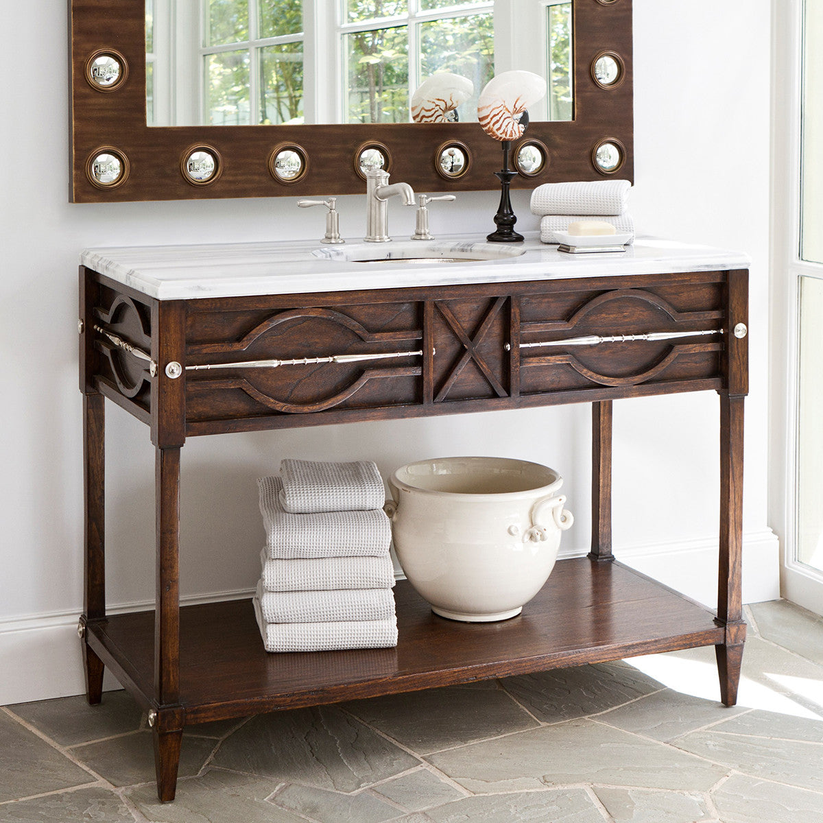  Ambella Home Spindle Sink Chest 