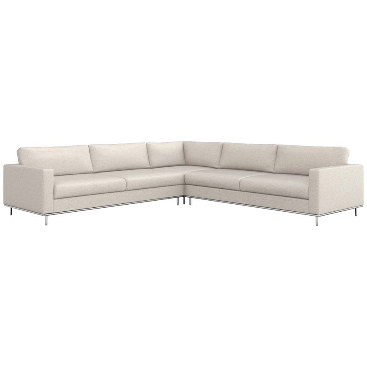  Interlude Home Valencia 3-Piece Sectional - Drift 