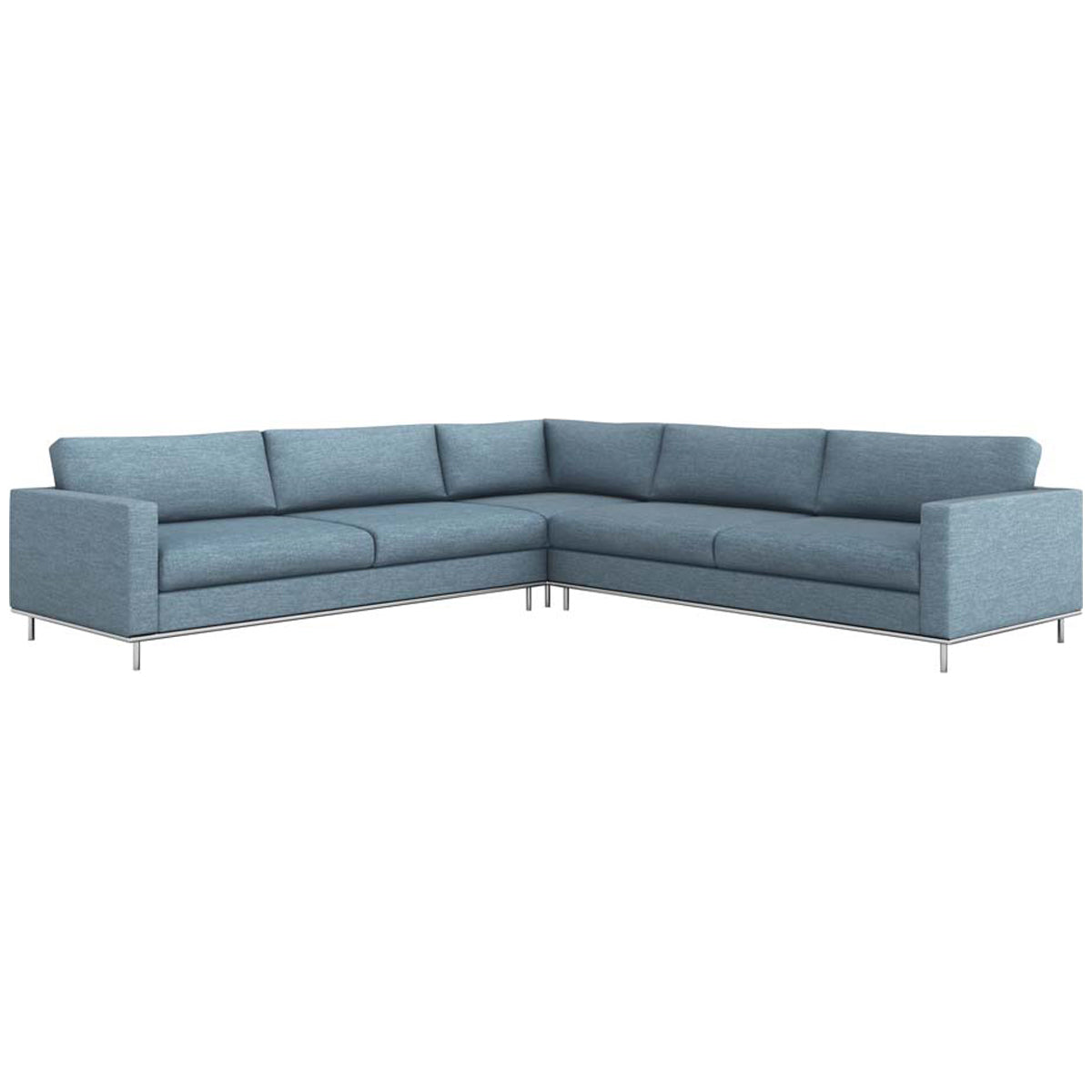  Interlude Home Valencia 3-Piece Sectional - Surf 