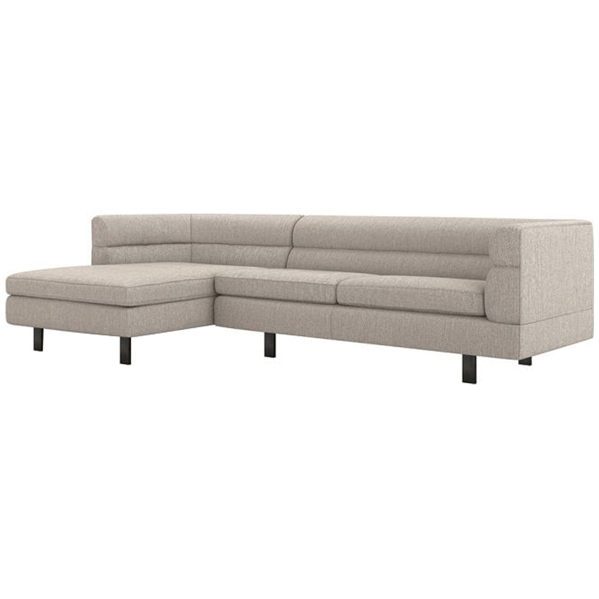  Interlude Home Ornette Sectional - Luxe Chenille 