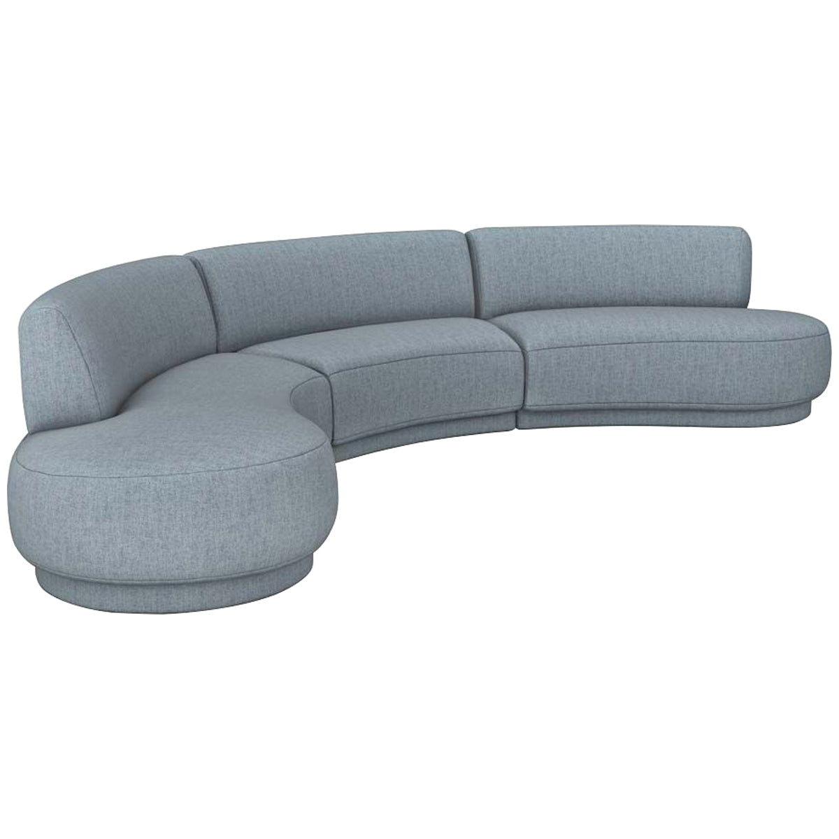  Interlude Home Nuage Sectional - Marsh 