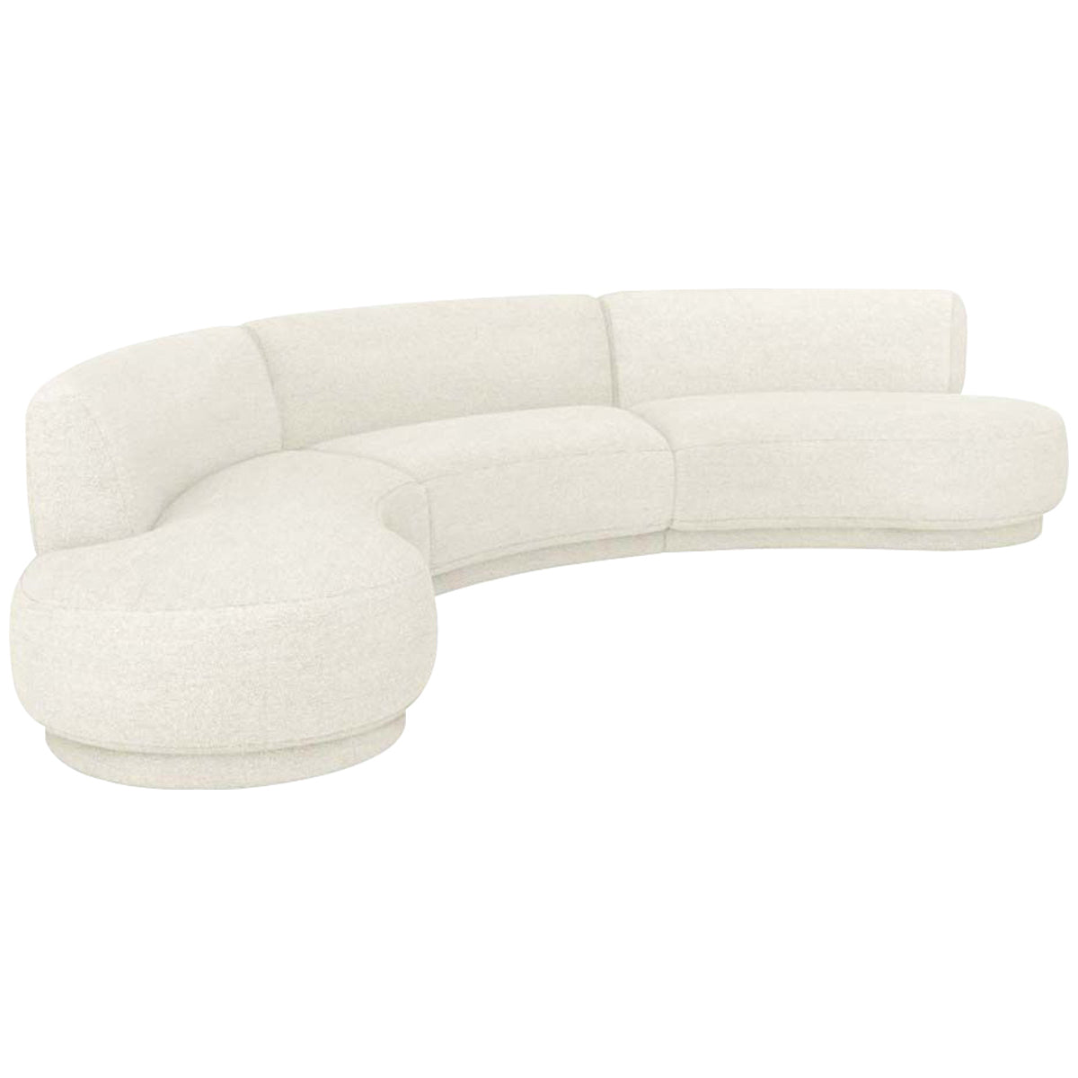  Interlude Home Nuage Sectional - Foam 