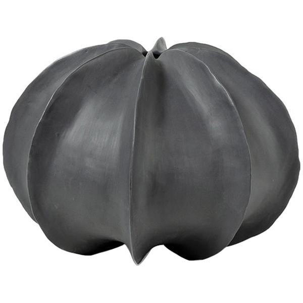  Palecek Keiko Vase - Charcoal 