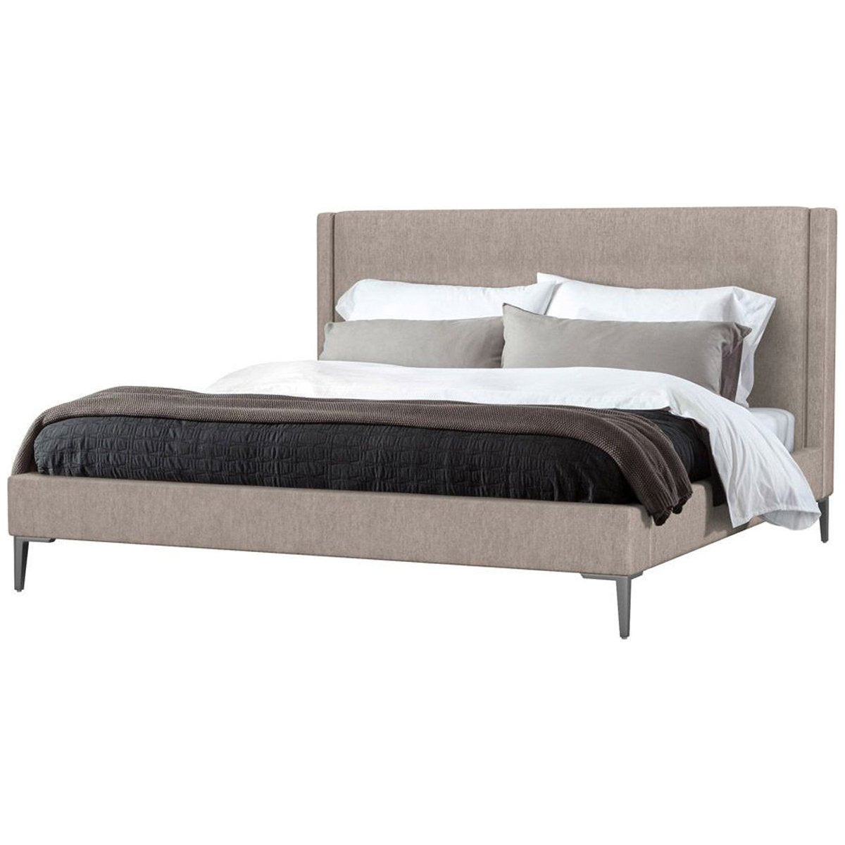  Interlude Home Izzy Luxe Chenille Bed 