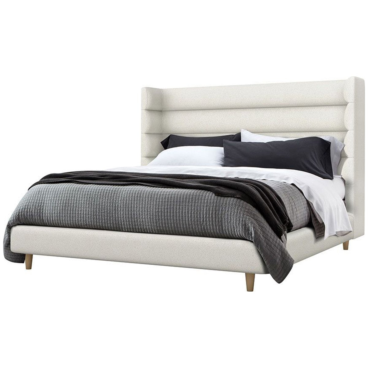  Interlude Home Ornette Bed - Shearling 