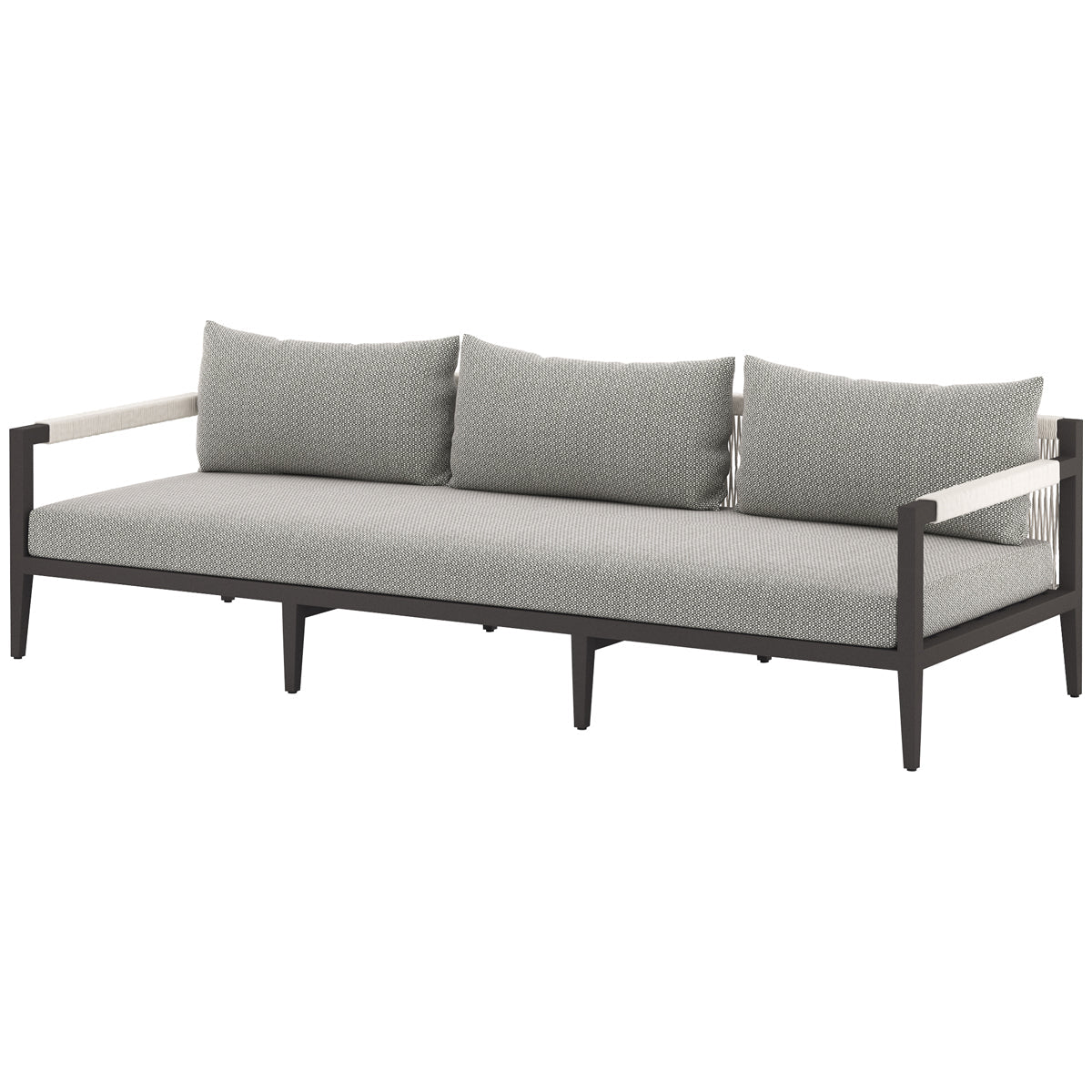 Four Hands Solano Sherwood 93-Inch Outdoor Sofa, Bronze