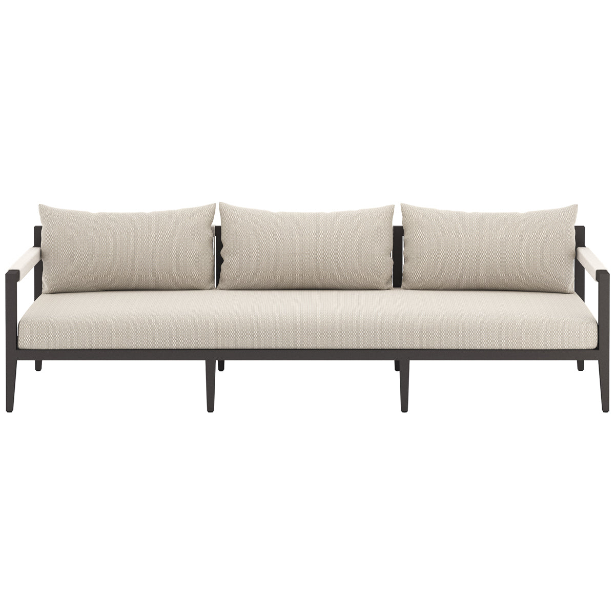 Four Hands Solano Sherwood 93-Inch Outdoor Sofa, Bronze