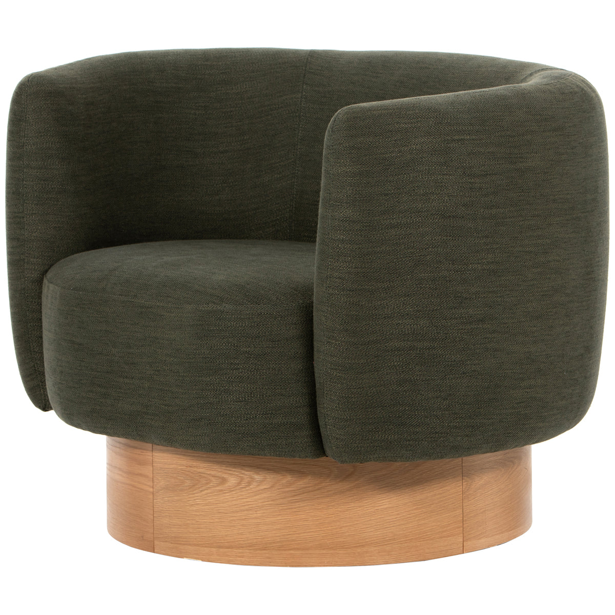  Four Hands Oslo Calista Swivel Chair - Atlantis Moss 