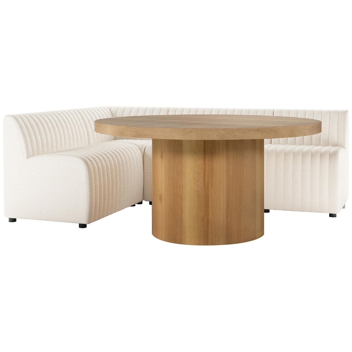  Four Hands Grayson Augustine L-Shape Dining Banquette 