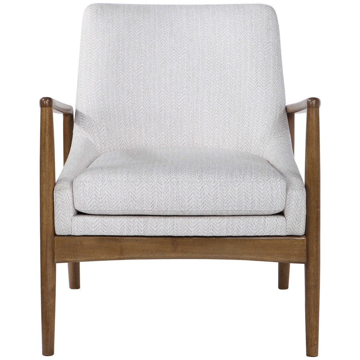  Uttermost Bev White Accent Chair 