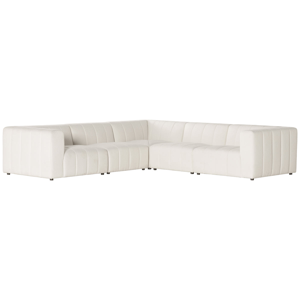  Four Hands Grayson Langham 5-Piece Sectional - Fayette Cloud 