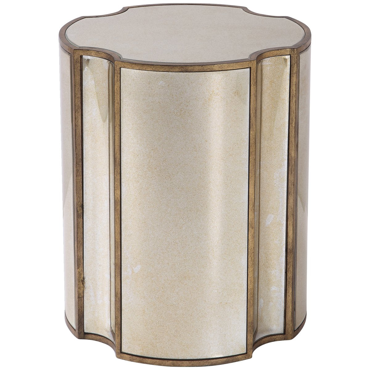  Uttermost Harlow Mirrored Accent Table 