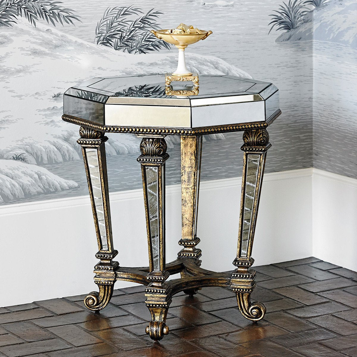  Ambella Home Voranado Octagonal Accent Table 