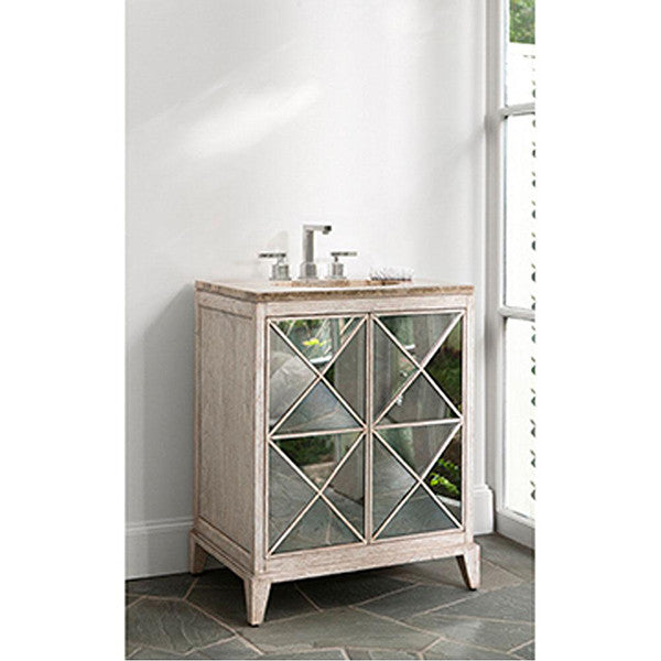  Ambella Home Escher Sink Chest - White 