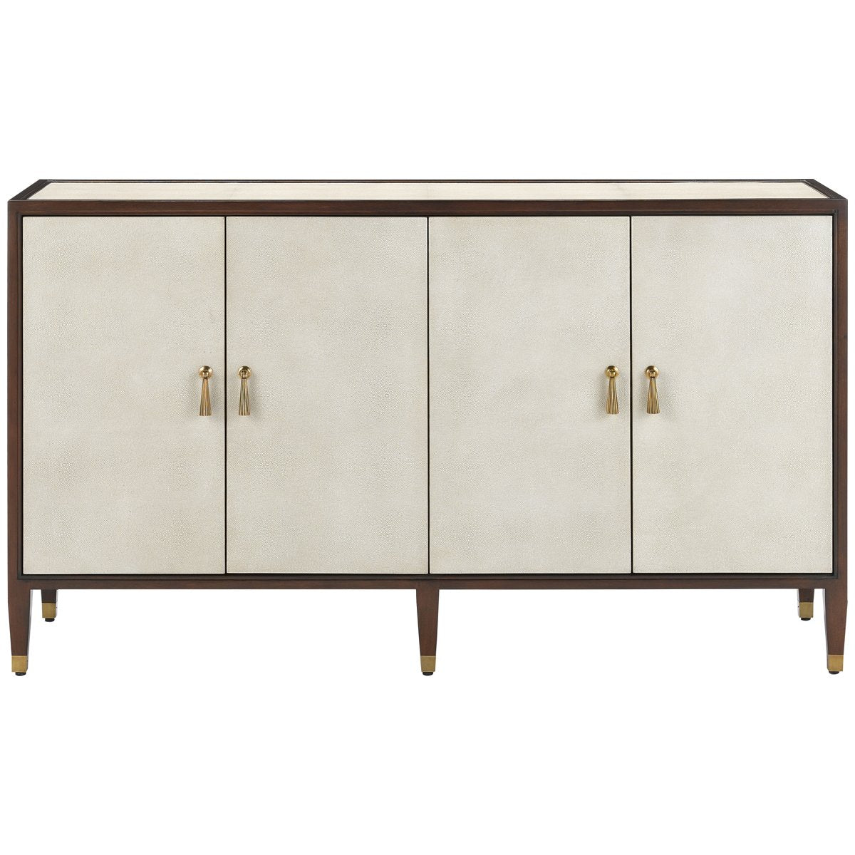  Currey and Company Evie Shagreen Credenza 