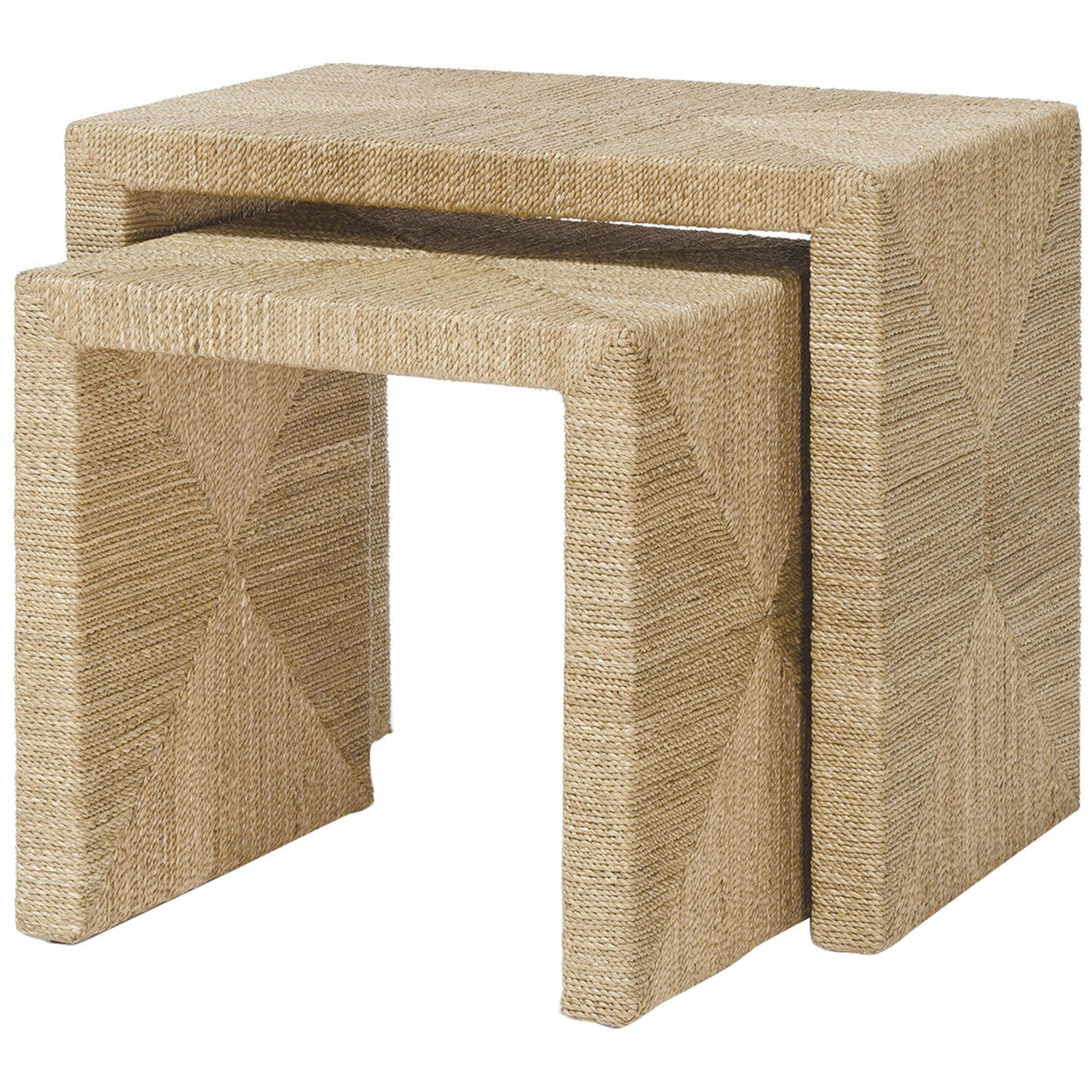  Palecek Woodside Nesting Tables Set of 2 