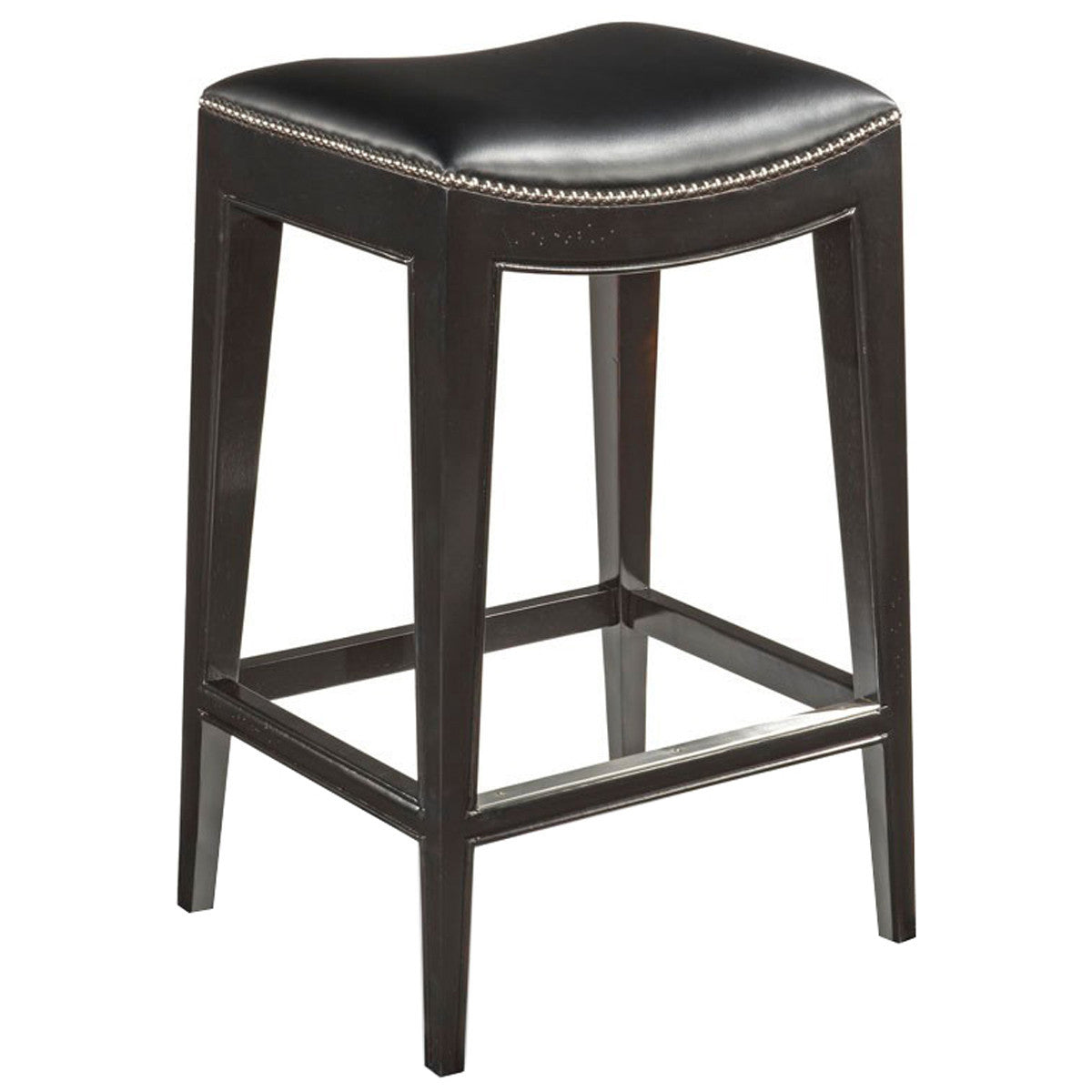  Woodbridge Furniture Leather Bar Stool 