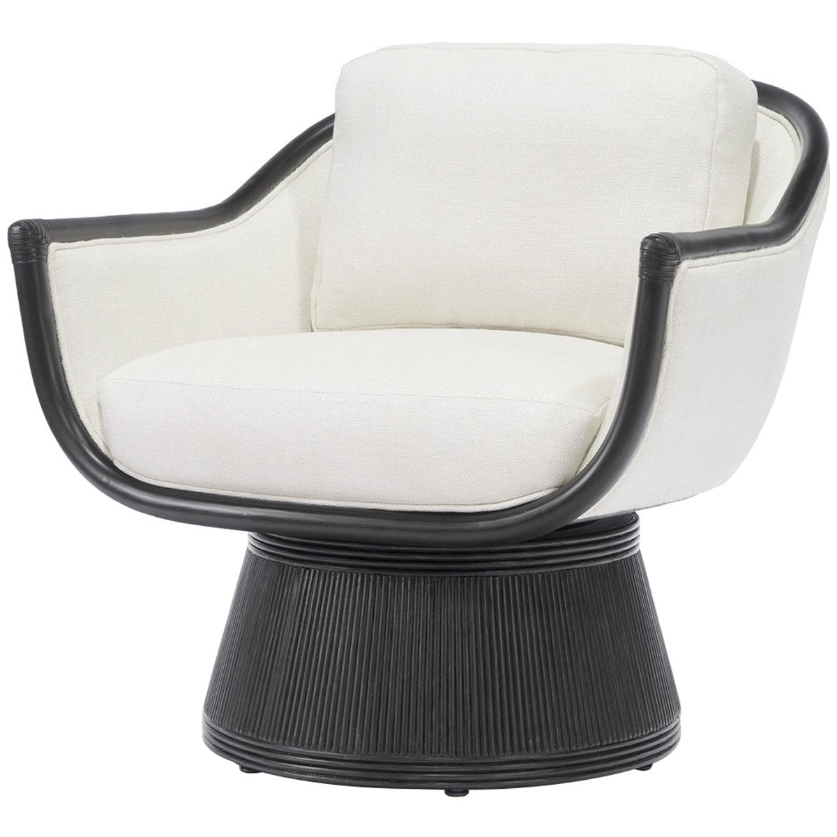  Palecek Baldwin Swivel Lounge Chair 